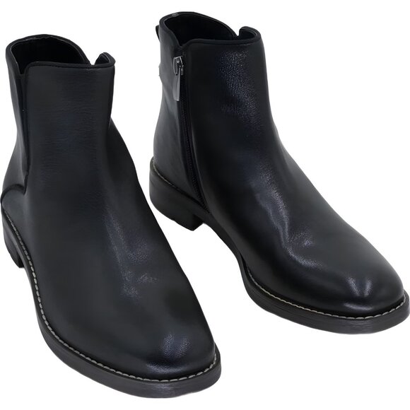 Franco Sarto Marcus Ankle Bootie - Chic Zip Boot Women's US 8.5M